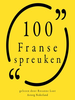 cover image of 100 Franse Spreuken